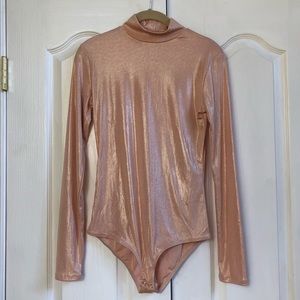 BOGO 50% Zara Shimmery Bodysuit Size Medium